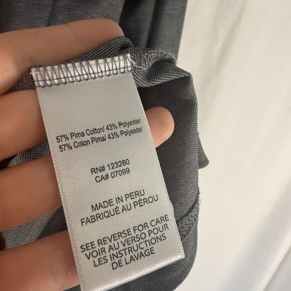 Travis Mathew Nicklaus Golf Club Polo Men's Large Grey Long Sleeve Collared - Picture 7 of 10